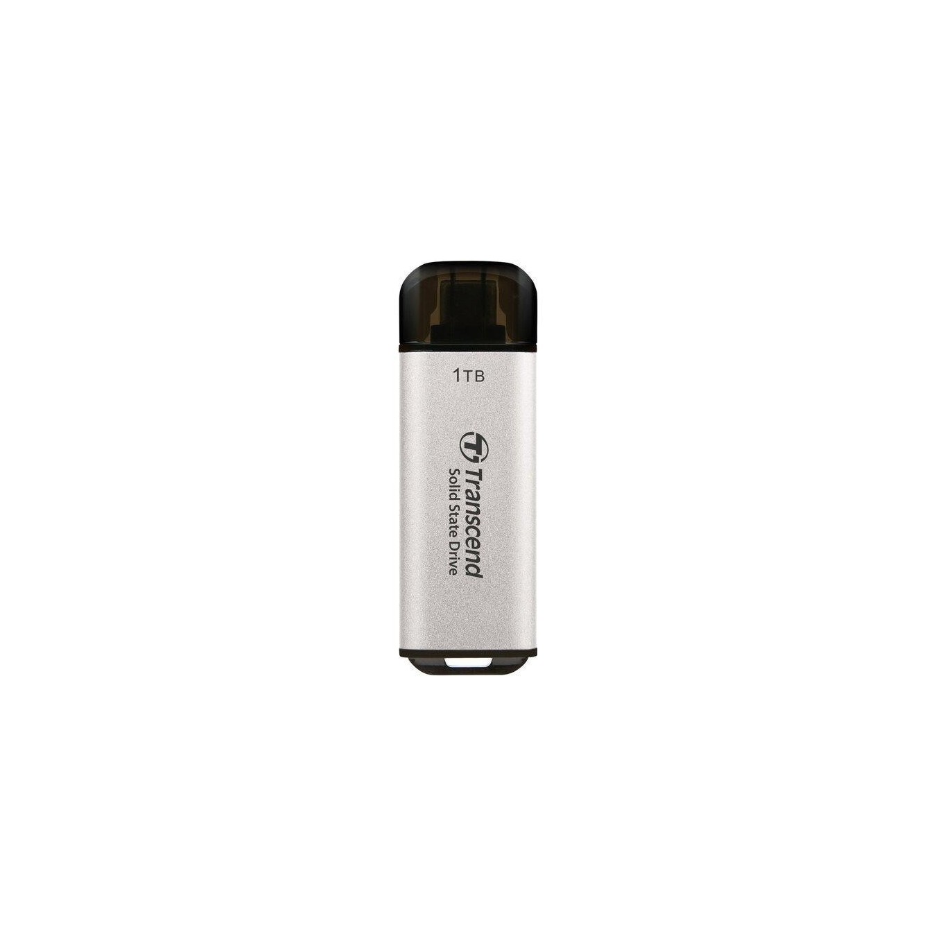 TRANSCEND ESD300S 1TB External SSD USB 10Gbps Type-C Silver - ESD300S - 1TB, USB-C, USB 3.2 Gen2, Silver