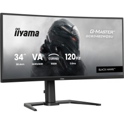 Buy iiyama G-Master 34-inch Ultrawide TFT - GCB3482WQSU - Black 21:9, UWQHD in Cyprus, Nicosia, Limassol, Larnaka, Pafos