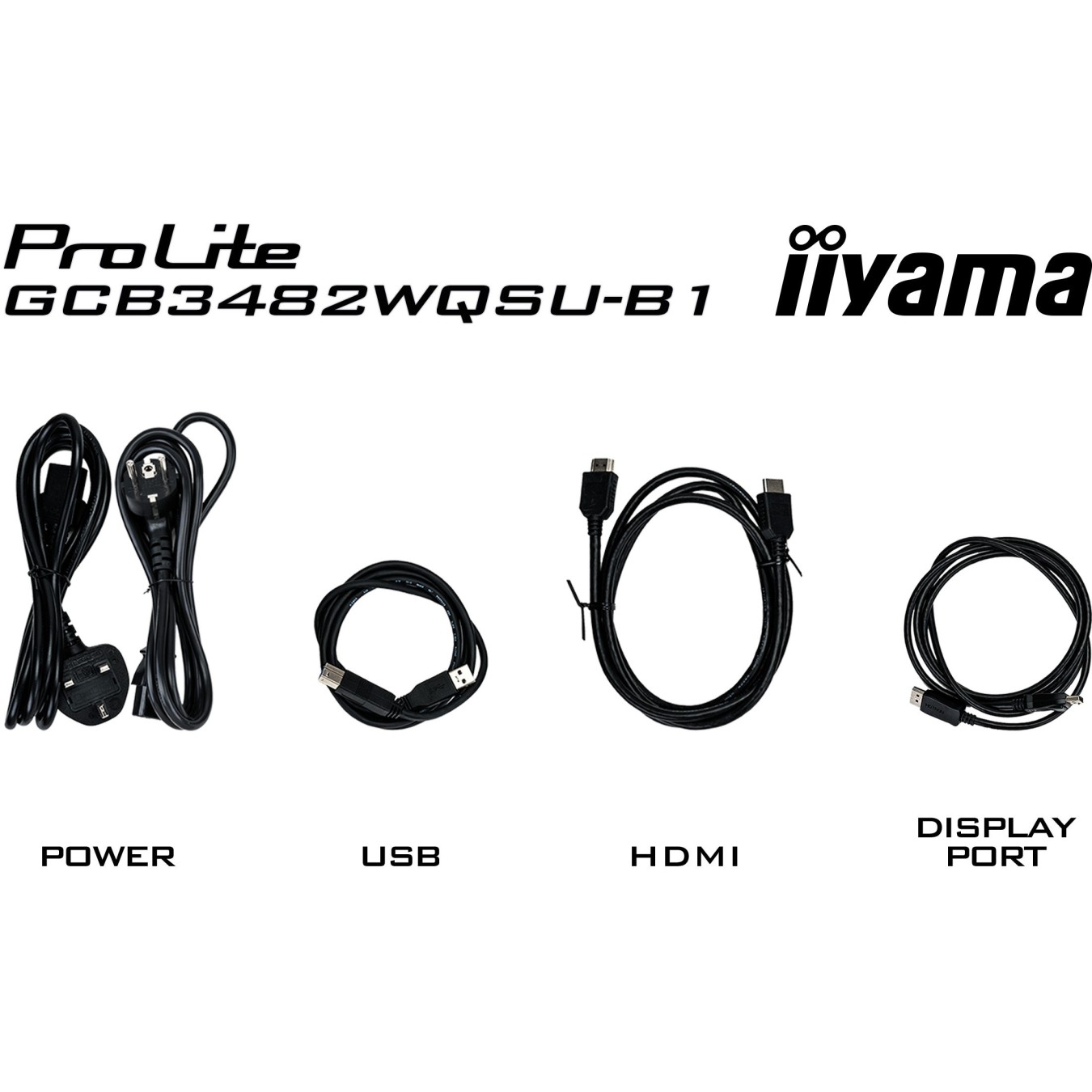 iiyama G-Master 34-inch Ultrawide TFT - GCB3482WQSU - Black 21:9, UWQHD — Buy in Cyprus with Fast Delivery