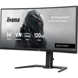 Buy iiyama G-Master 34-inch Ultrawide TFT - GCB3482WQSU - Black 21:9, UWQHD in Cyprus, Nicosia, Limassol, Larnaka, Pafos