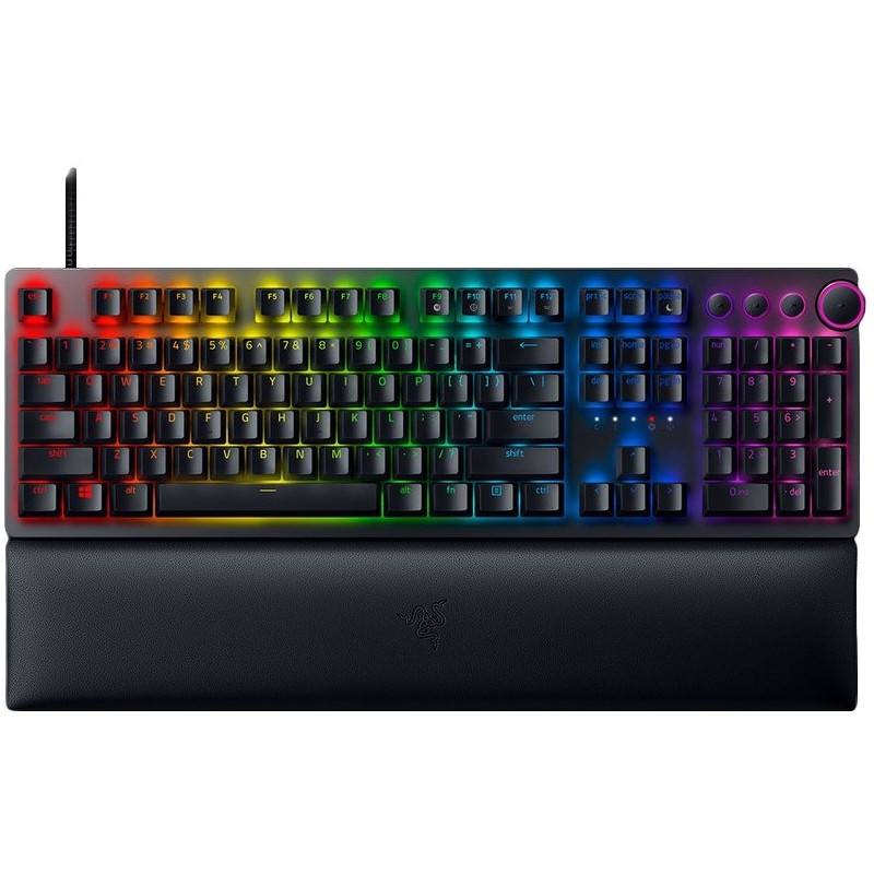 Buy Razer Huntsman V2 Gaming Keyboard - Huntsman V2 - Black, Full Size, On-the-f... in Cyprus, Nicosia, Limassol, Larnaka, Pafos