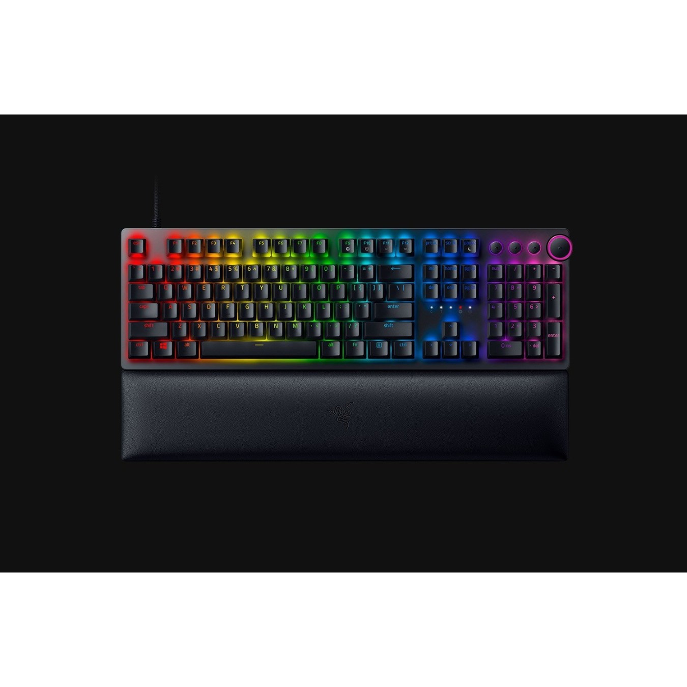 Razer Huntsman V2 Gaming Keyboard - Huntsman V2 - Black, Full Size, On-the-fly Macro — Buy in Cyprus with Fast Delivery