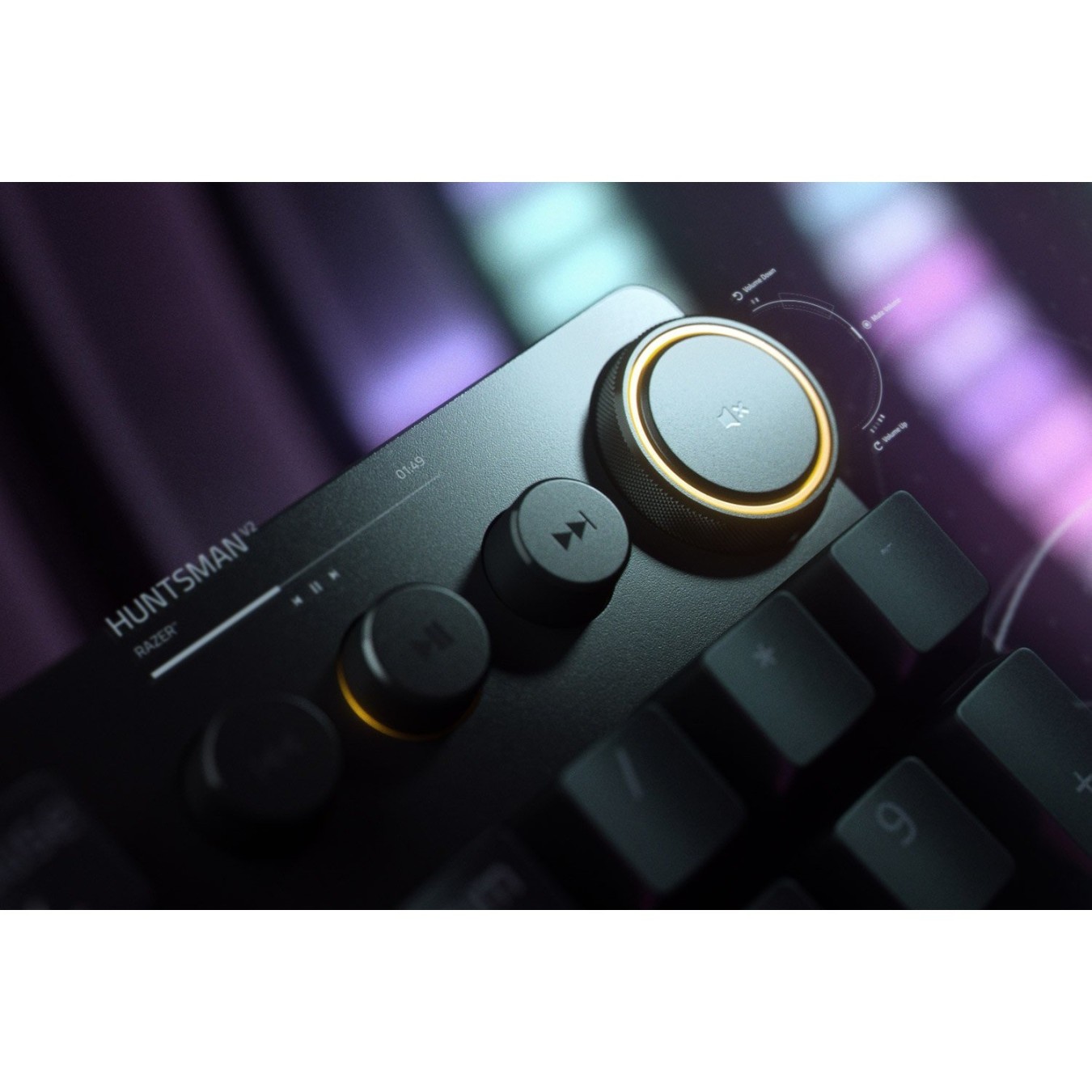 Razer Huntsman V2 Gaming Keyboard - Huntsman V2 - Black, Full Size, On-the-fly Macro — Buy in Cyprus with Fast Delivery