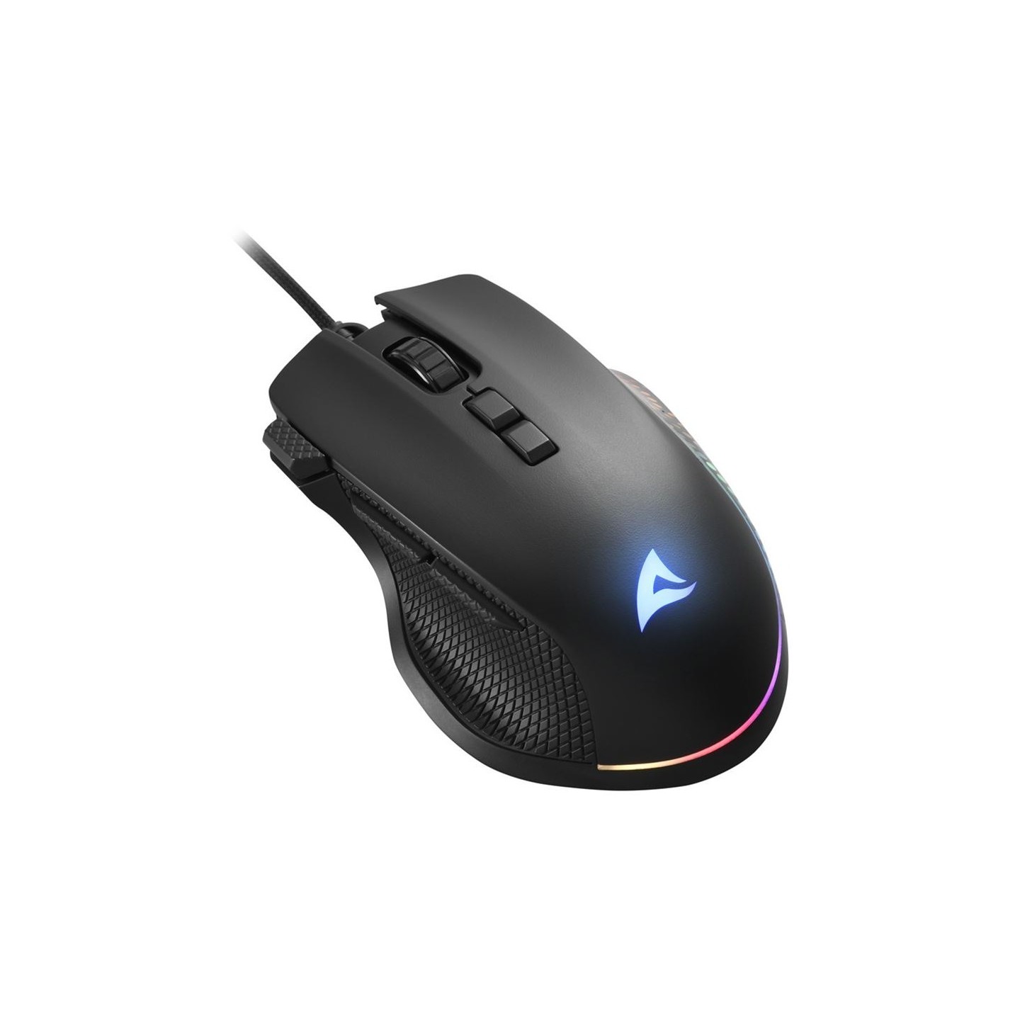Sharkoon SHARK Force 3 Optical Gaming Mouse - 8 Buttons, 12,800 DPI, Black (Boxed) — Buy in Cyprus with Fast Delivery