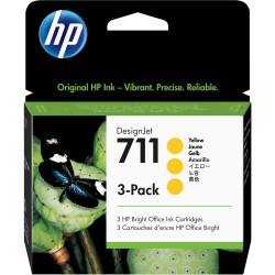Buy HP 711 Original Yellow Ink Cartridge - 711 - Yellow, Original, Standard Capa... in Cyprus, Nicosia, Limassol, Larnaka, Pafos