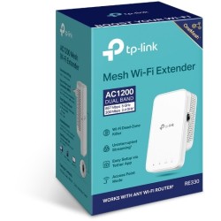 Buy Wireless Range Extender - RE335 - White, Wall Plug, 1167 Mbps, Wi-Fi 5 in Cyprus, Nicosia, Limassol, Larnaka, Pafos