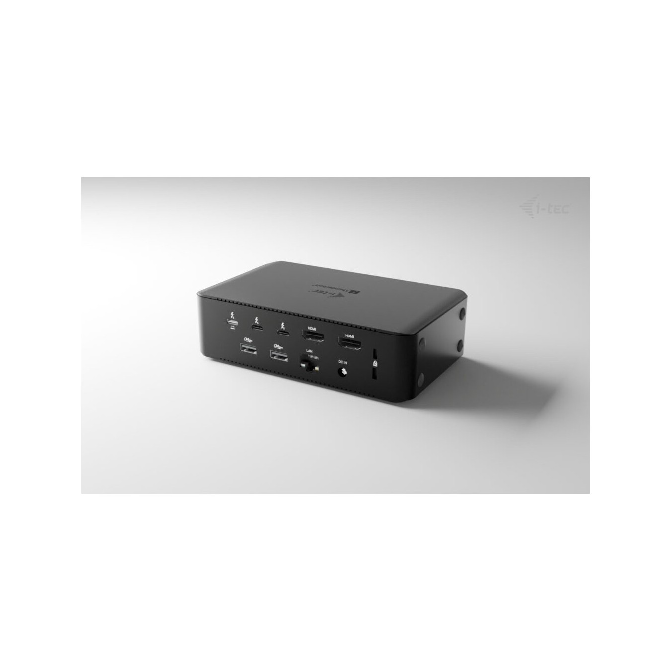 I-TEC Thunderbolt 5 Quattro Display DS - 2xTB5, 2xHDMI, 2.5GbE, Mic, USB-C Gen2 — Buy in Cyprus with Fast Delivery
