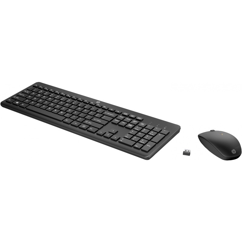 Buy HP 235 Keyboard and Mouse Set Combo Wireless - 235 - Black, German QWERTZ in Cyprus, Nicosia, Limassol, Larnaka, Pafos