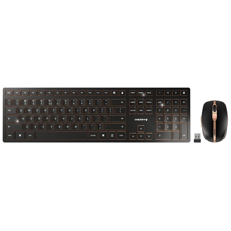 Buy CHERRY DW Slim US-English Keyboard - 9100 - US-English layout, slim profile,... in Cyprus, Nicosia, Limassol, Larnaka, Pafos
