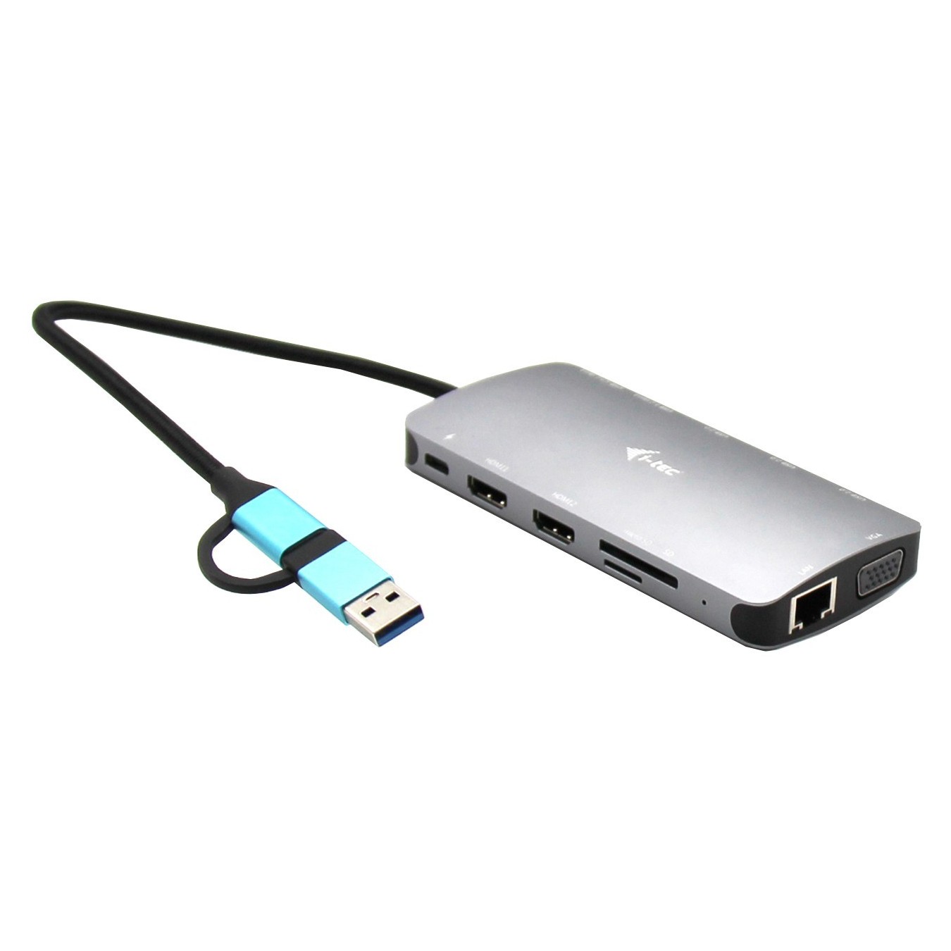 D I-TEC USB 3.0 3X LCD NANO DOCK - DisplayLink USB-A Dock, 3 Displays — Buy in Cyprus with Fast Delivery