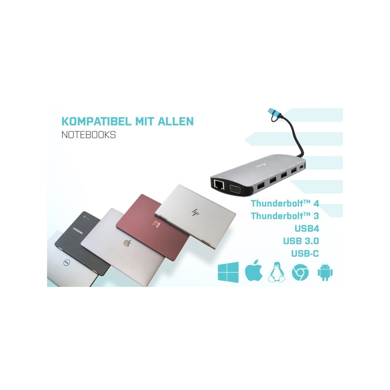 D I-TEC USB 3.0 3X LCD NANO DOCK - DisplayLink USB-A Dock, 3 Displays — Buy in Cyprus with Fast Delivery