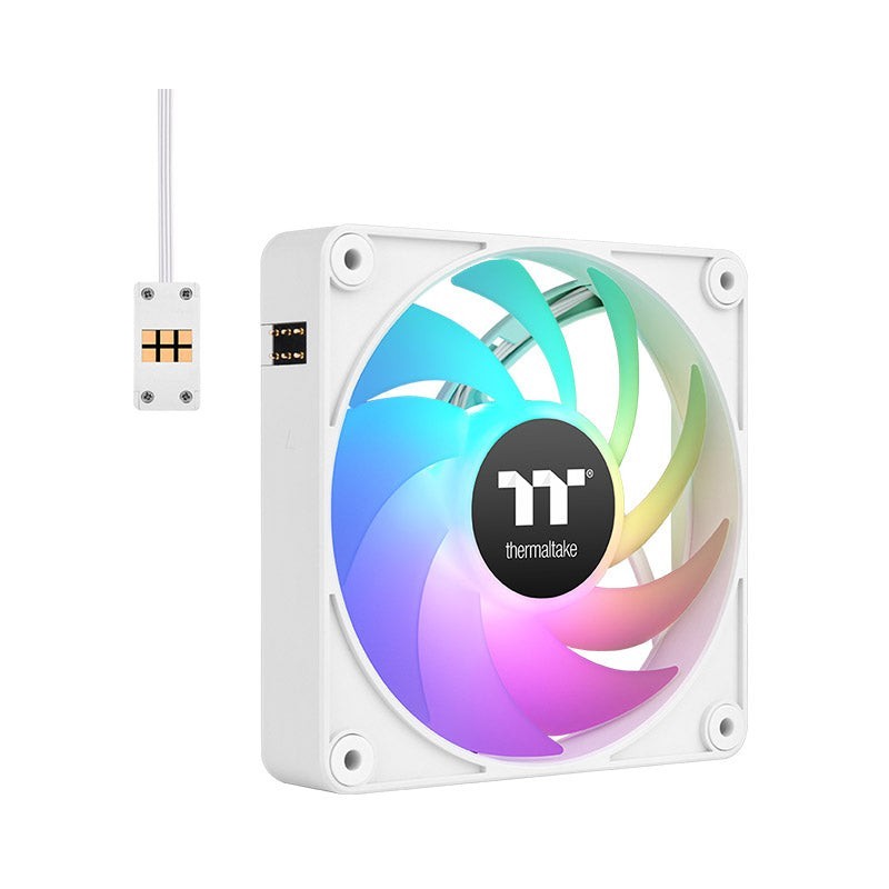 Buy Thermaltake CT140 EX ARGB Sync 140mm Fan White 3-Pack - CT140 EX - ARGB Ligh... in Cyprus, Nicosia, Limassol, Larnaka, Pafos
