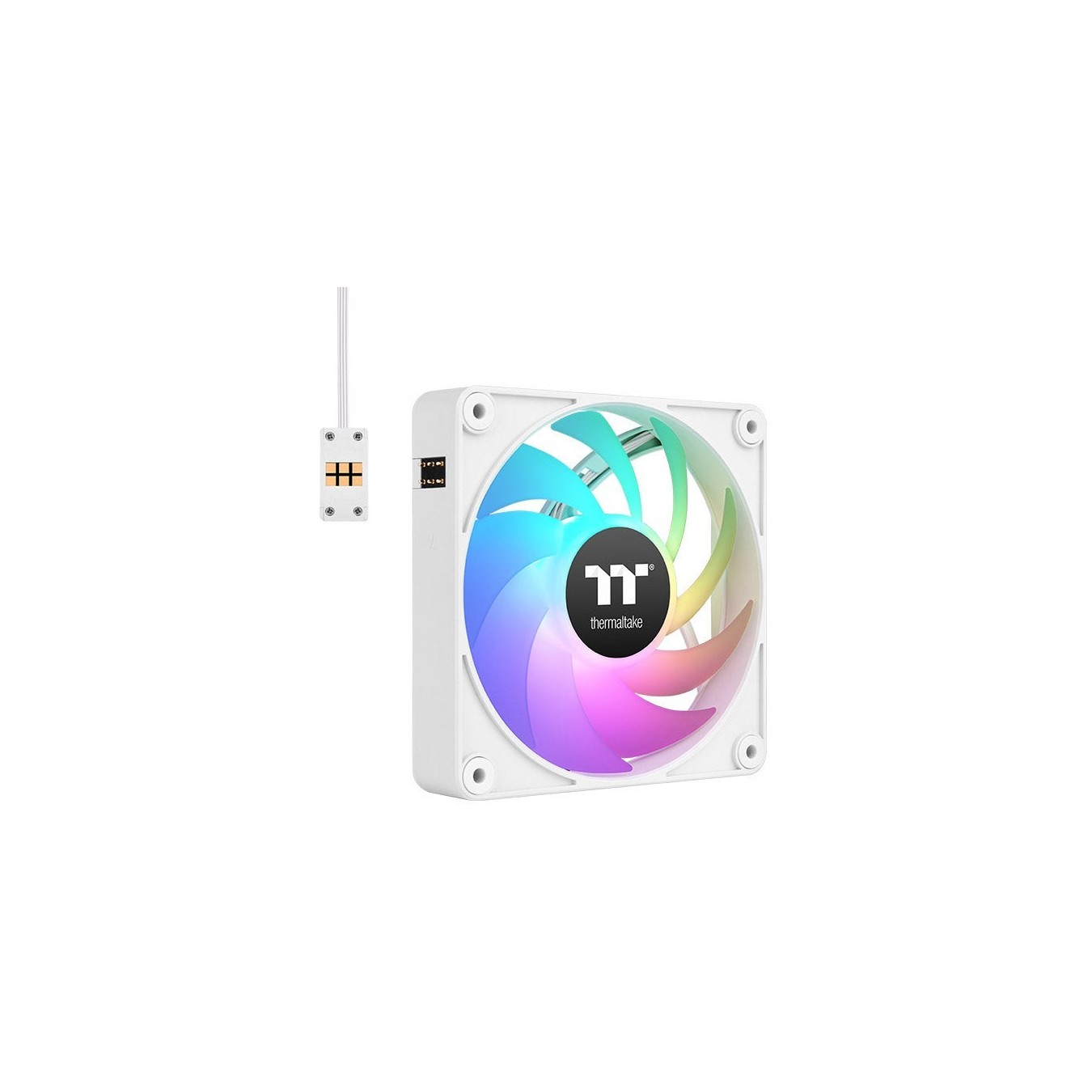 Thermaltake CT140 EX ARGB Sync 140mm Fan White 3-Pack - CT140 EX - ARGB Lighting — Buy in Cyprus with Fast Delivery