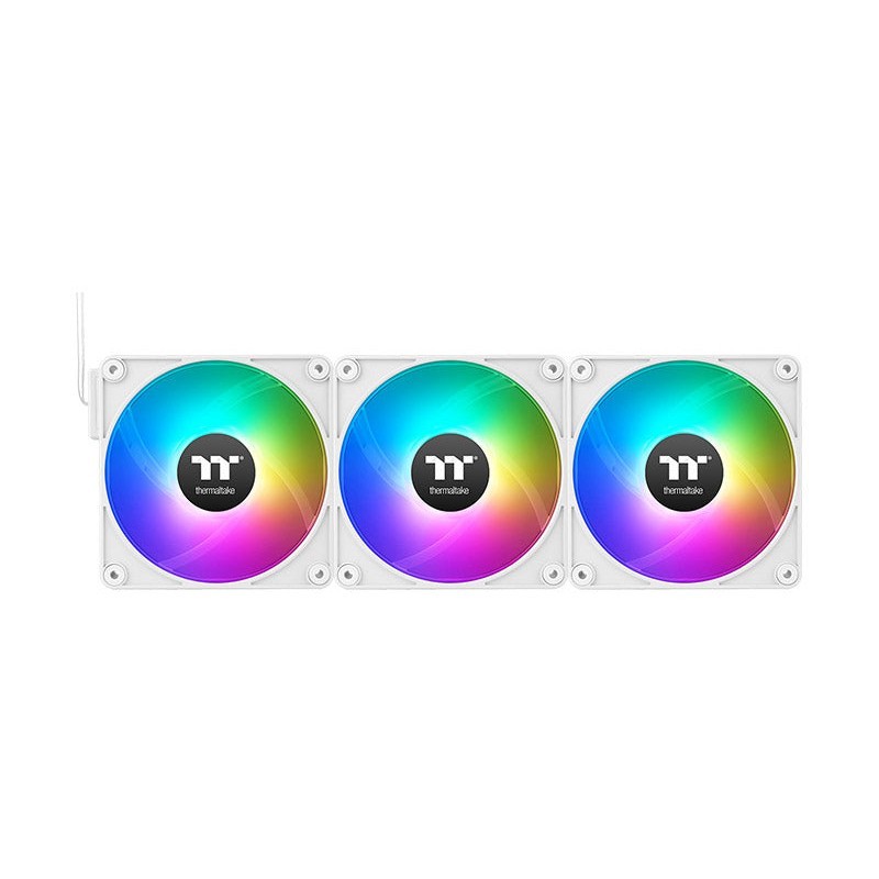 Buy Thermaltake CT140 EX ARGB Sync 140mm Fan White 3-Pack - CT140 EX - ARGB Ligh... in Cyprus, Nicosia, Limassol, Larnaka, Pafos