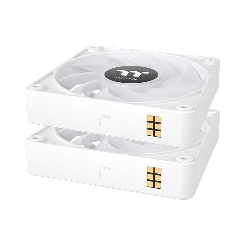 Buy Thermaltake CT140 EX ARGB Sync 140mm Fan White 3-Pack - CT140 EX - ARGB Ligh... in Cyprus, Nicosia, Limassol, Larnaka, Pafos