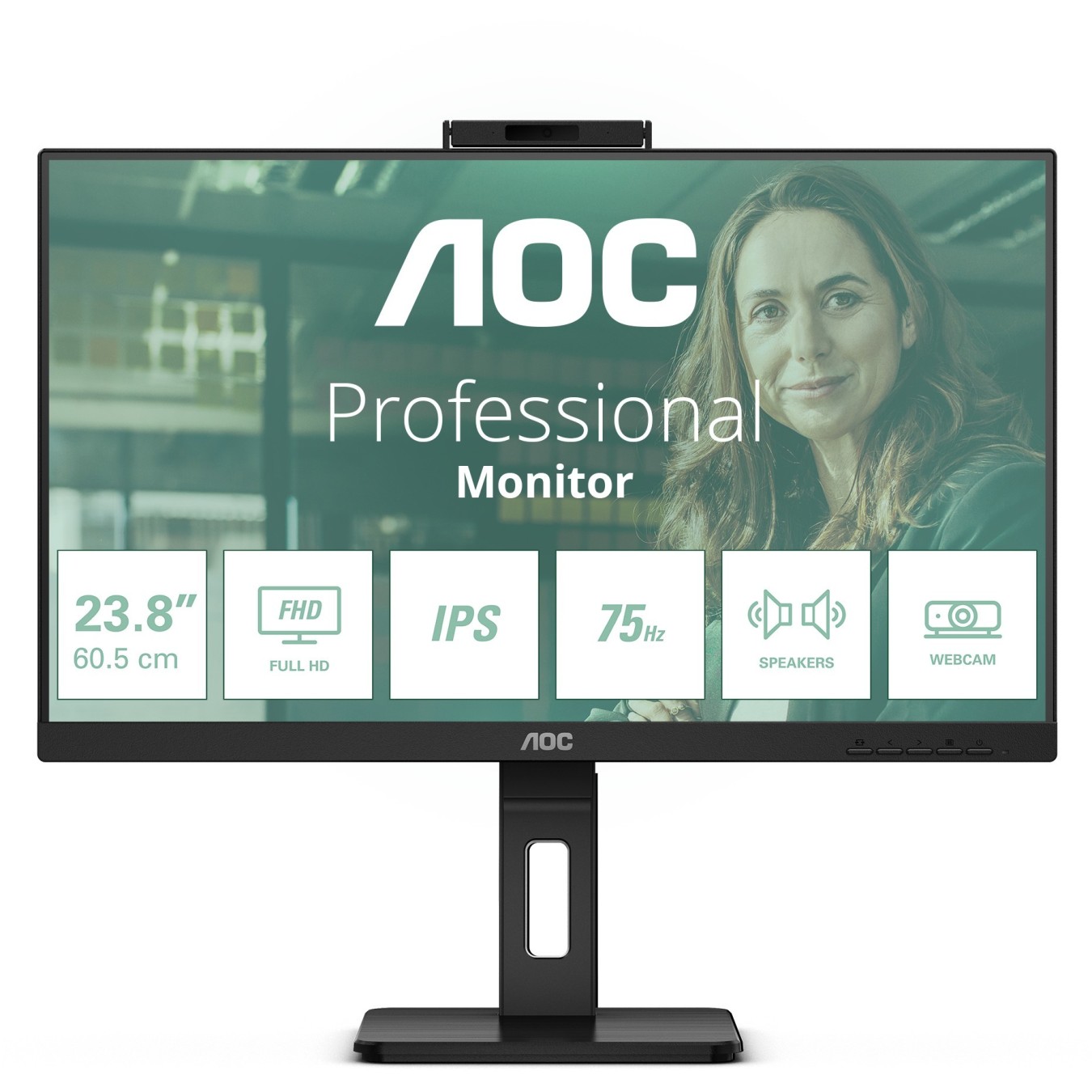 24P3QW Monitor - 24P3QW - (23.8-inch IPS) — Buy in Cyprus with Fast Delivery
