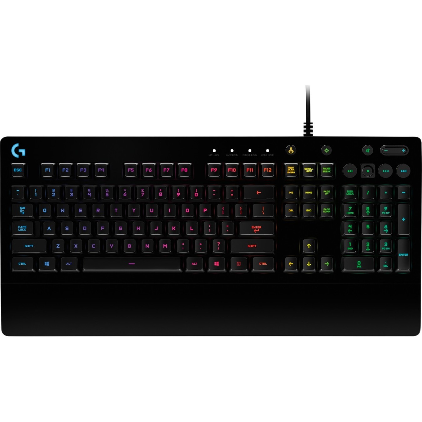 G213 Prodigy Gaming Keyboard - G213 Prodigy - Full-size, Zone RGB, Membrane, Wired USB — Buy in Cyprus with Fast Delivery