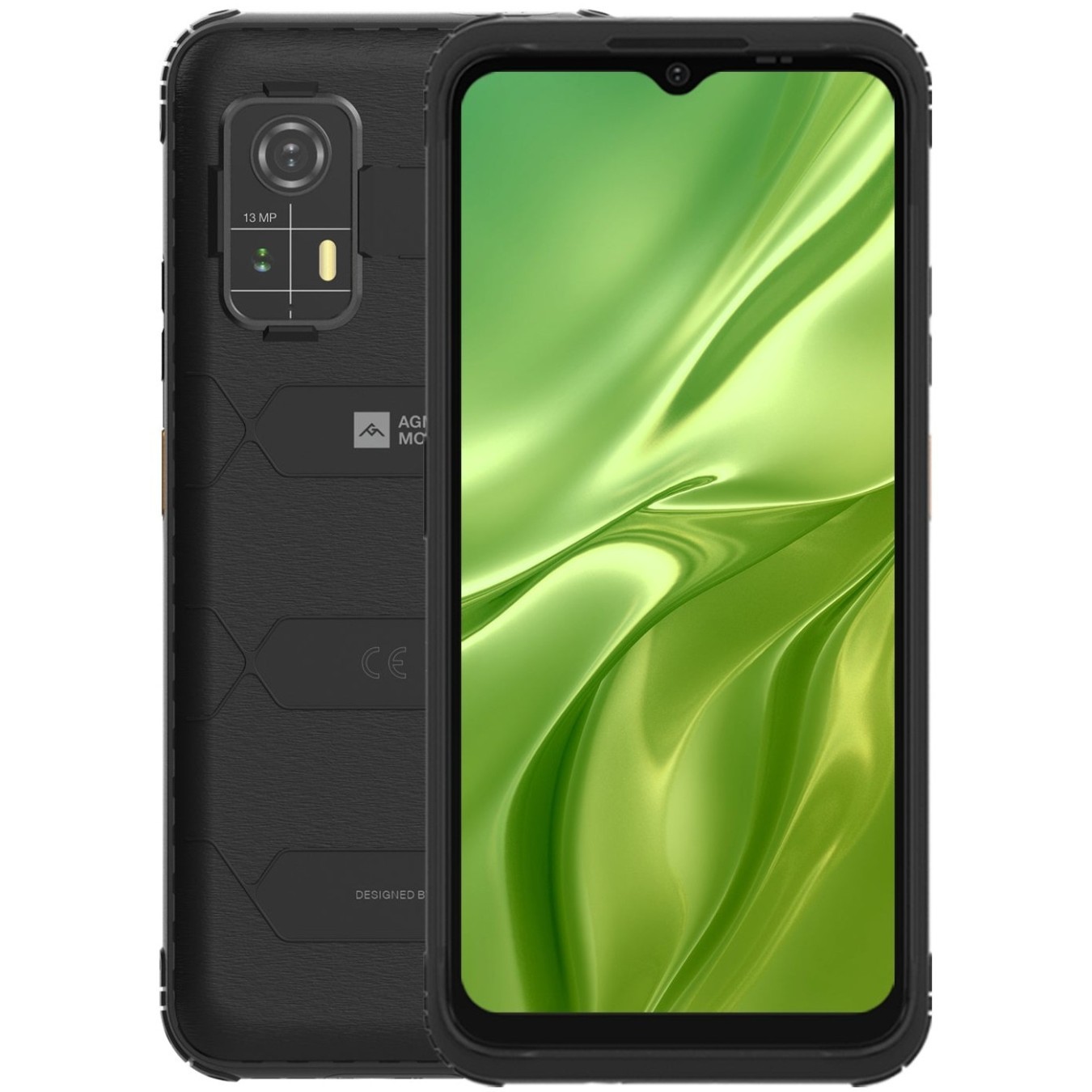 AGM Mobile H MAX Rugged Outdoor Smartphone - Black - 128GB, 4GB RAM, 4G — Buy in Cyprus with Fast Delivery