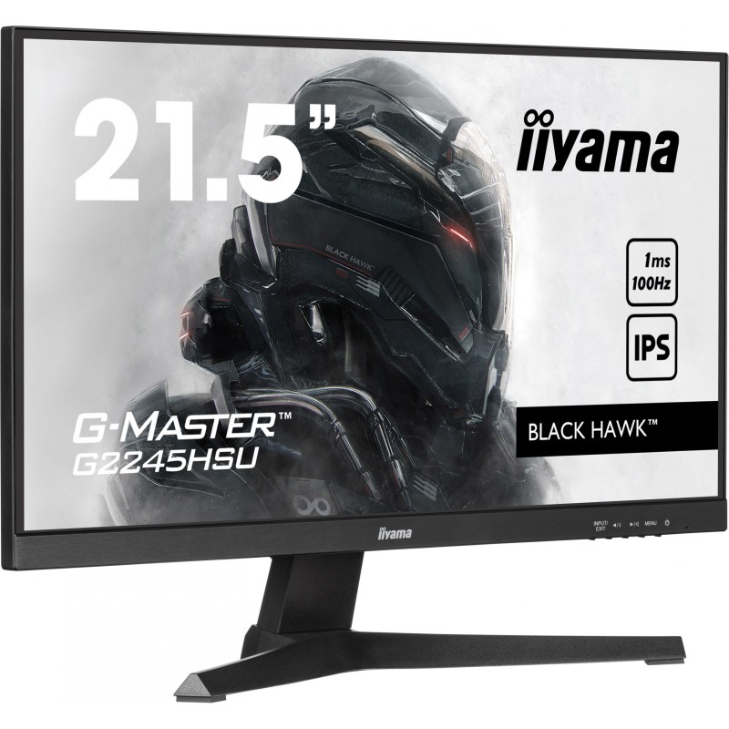 Buy IIYAMA G2245HSU-B2 - 21.5-inch IPS monitor, Flat, 16:9, HDMI + DP, 2xUSB in Cyprus, Nicosia, Limassol, Larnaka, Pafos