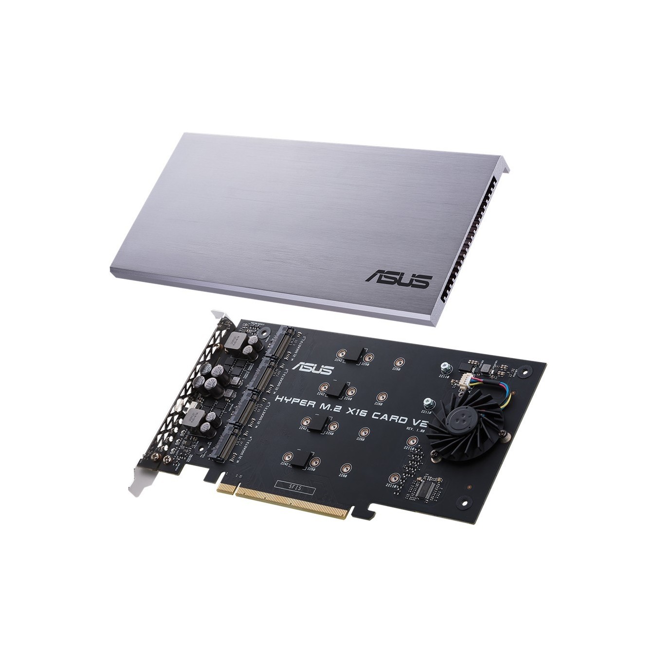 Hyper M.2 X16 Card - V2 - NVMe PCIe M.2 Expansion Card — Buy in Cyprus with Fast Delivery
