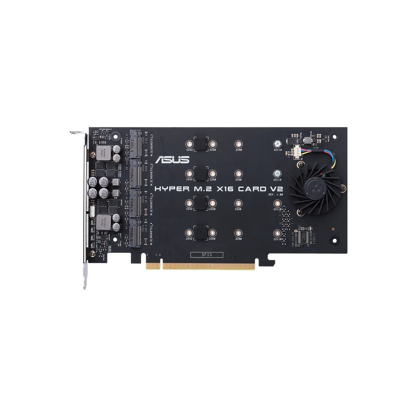Hyper M.2 X16 Card - V2 - NVMe PCIe M.2 Expansion Card — Buy in Cyprus with Fast Delivery