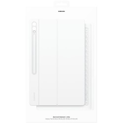 Buy Samsung Book Cover Keyboard for Tab S10 Ultra/S9 Ultra - White - Keyboard Case in Cyprus, Nicosia, Limassol, Larnaka, Pafos