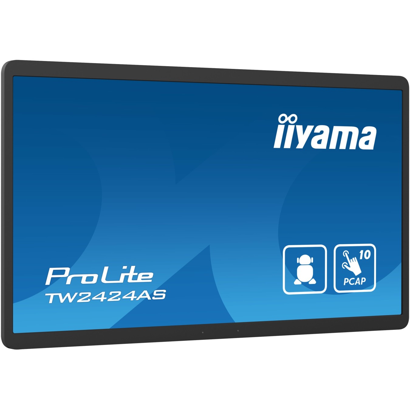 IIYAMA 23.8" Monitor - TW2424AS-B1 - 16:9, M-Touch, HDMI, Android, Retail — Buy in Cyprus with Fast Delivery