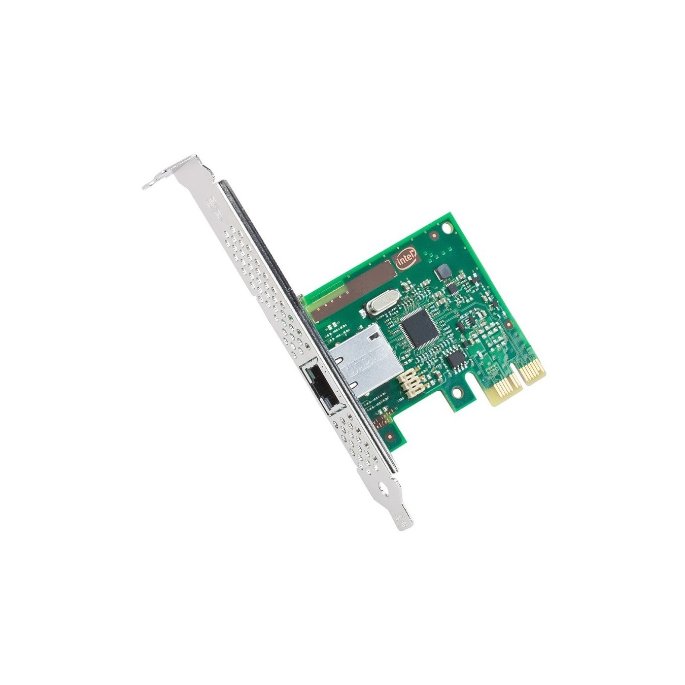 INTG INTEL I210T1 Server Adapter - I210T1 - 1xRJ45, 10/100/1000 Mbps Copper, PCIe x1, Low-Profile, Full-Height, Retail