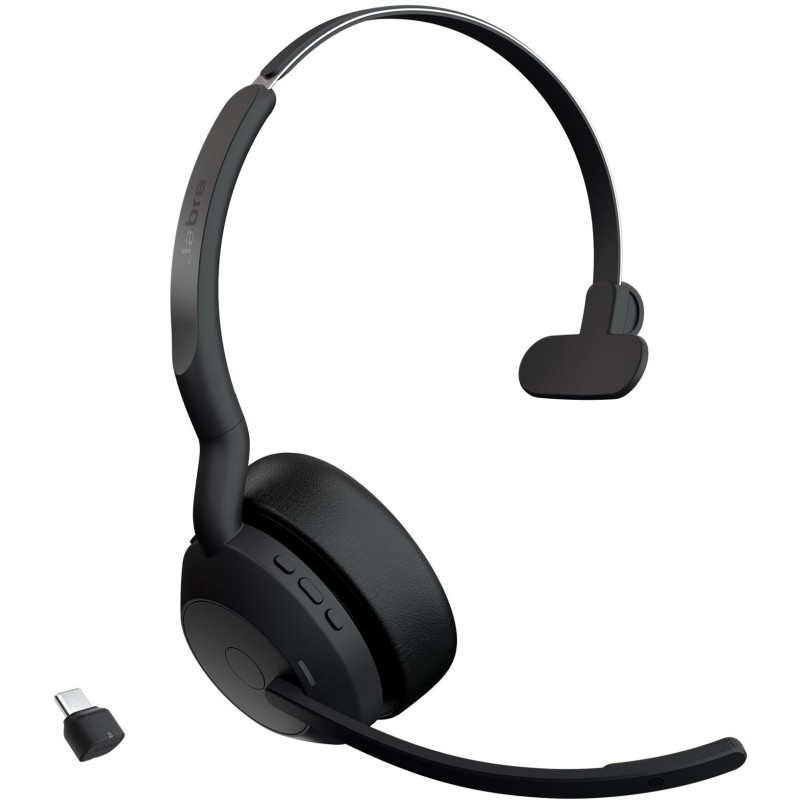 Buy Jabra Evolve2 55 Link380c UC Mono - 55 - Over-ear, USB-C, Bluetooth 5.x in Cyprus, Nicosia, Limassol, Larnaka, Pafos