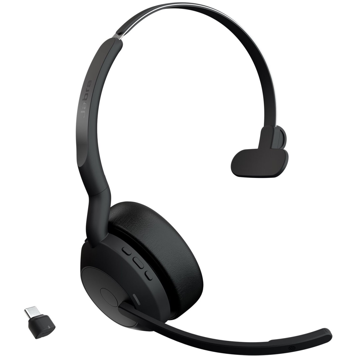 Jabra Evolve2 55 Link380c UC Mono - 55 - Over-ear, USB-C, Bluetooth 5.x — Buy in Cyprus with Fast Delivery