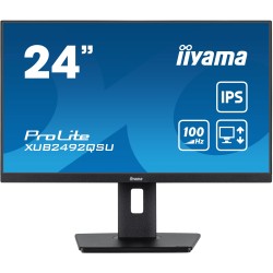 iiyama ProLite XUB2492QSU-B1 - 23.8" 2560x1440 IPS 0.5ms 100Hz HDMI/DP Black (Boxed) — Buy in Cyprus with Fast Delivery