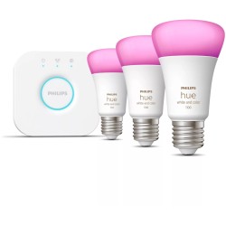 Buy Philips Hue White & Color Ambiance E27 Starter Set - 3-pack - 2700-6500K, Zi... in Cyprus, Nicosia, Limassol, Larnaka, Pafos
