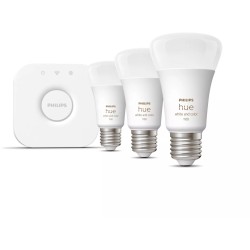 Buy Philips Hue White & Color Ambiance E27 Starter Set - 3-pack - 2700-6500K, Zi... in Cyprus, Nicosia, Limassol, Larnaka, Pafos