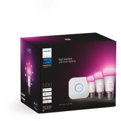 Buy Philips Hue White & Color Ambiance E27 Starter Set - 3-pack - 2700-6500K, Zi... in Cyprus, Nicosia, Limassol, Larnaka, Pafos