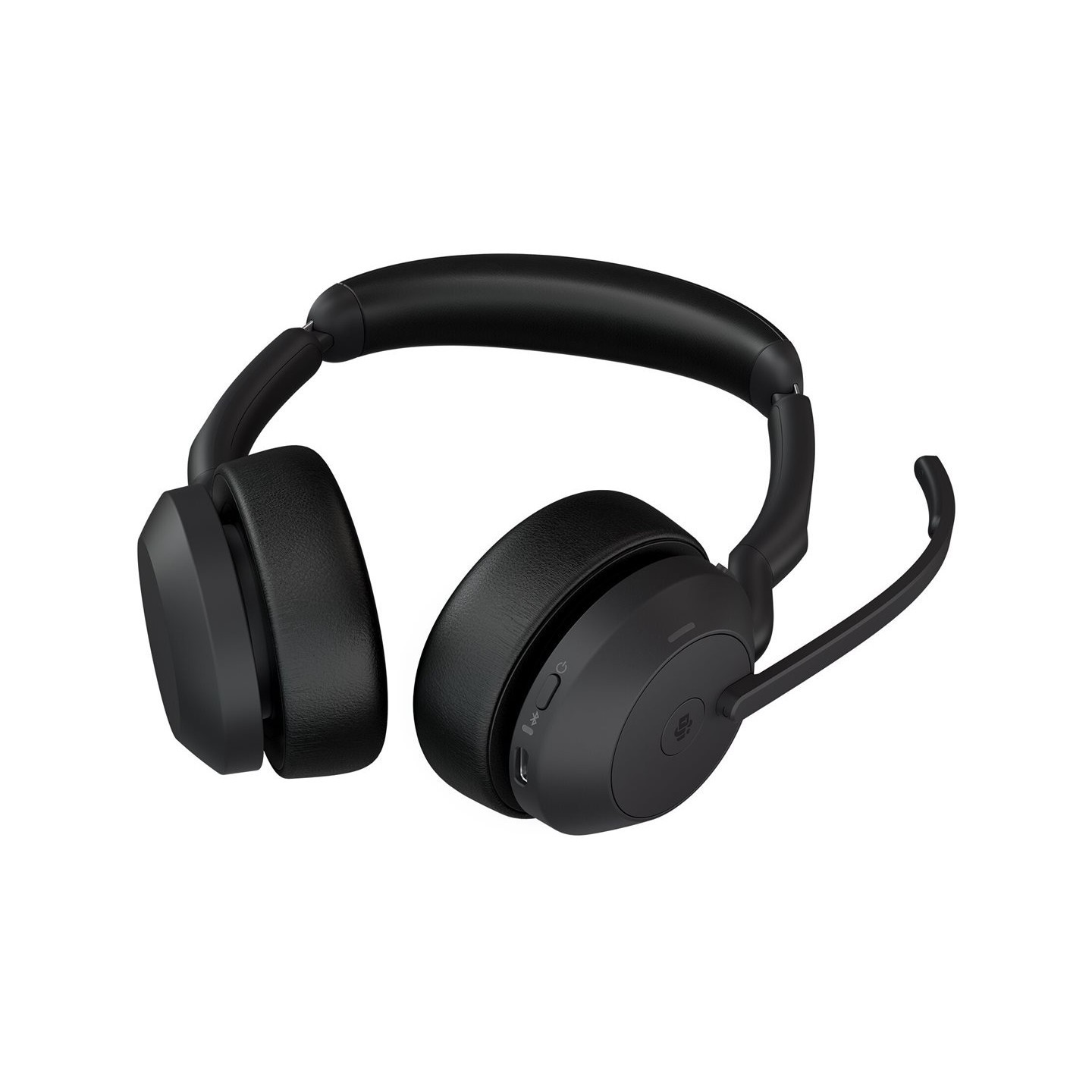 Jabra Evolve2 55 Link380c MS Stereo - Over-ear Closed Black Bluetooth 5.x USB-C (Boxed) — Buy in Cyprus with Fast Delivery