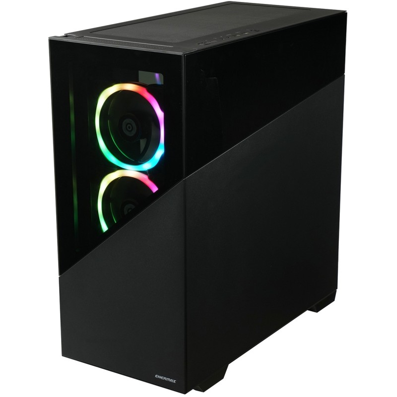 Buy Enermax ENERMAXK8 ARGB Midi Case - ENERMAXK8 - Midnight Black, ARGB lighting... in Cyprus, Nicosia, Limassol, Larnaka, Pafos