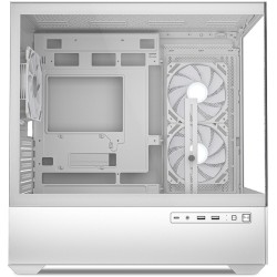 Buy Sharkoon MK6 RGB Micro-ATX Case - MK6 RGB - White in Cyprus, Nicosia, Limassol, Larnaka, Pafos