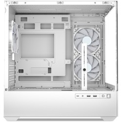 Buy Sharkoon MK6 RGB Micro-ATX Case - MK6 RGB - White in Cyprus, Nicosia, Limassol, Larnaka, Pafos