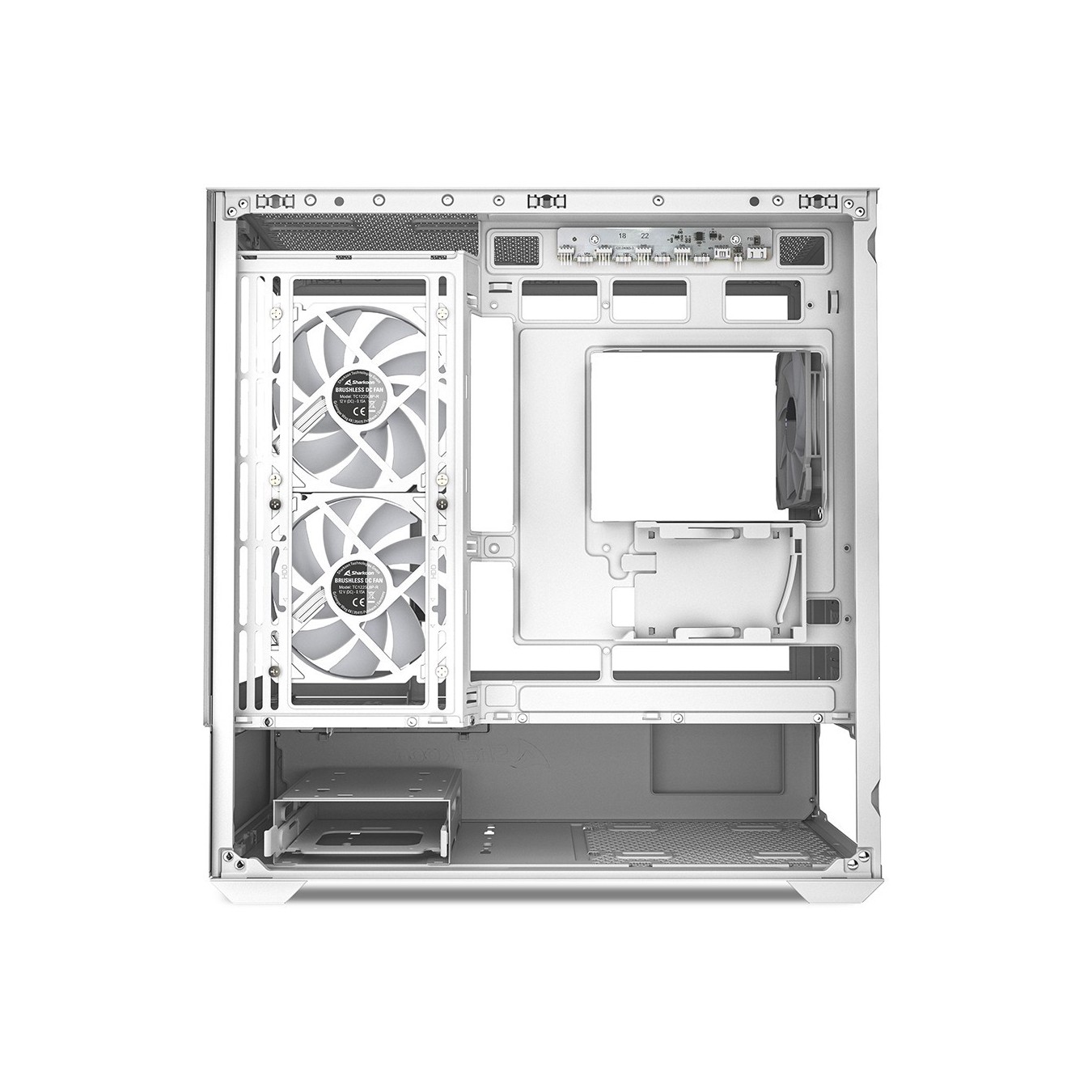 Sharkoon MK6 RGB Micro-ATX Case - MK6 RGB - White — Buy in Cyprus with Fast Delivery