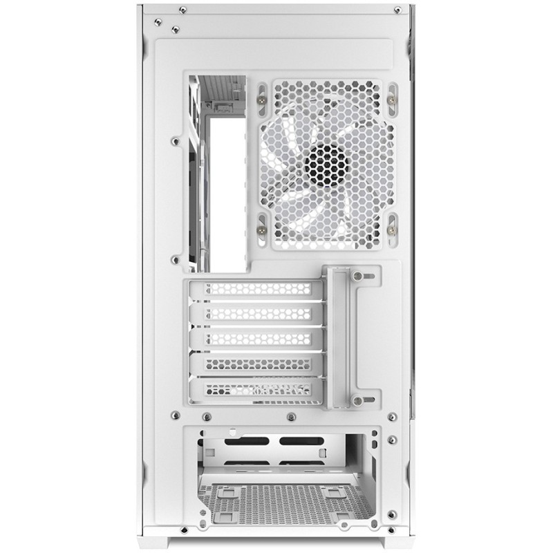 Buy Sharkoon MK6 RGB Micro-ATX Case - MK6 RGB - White in Cyprus, Nicosia, Limassol, Larnaka, Pafos