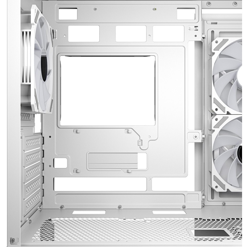 Buy Sharkoon MK6 RGB Micro-ATX Case - MK6 RGB - White in Cyprus, Nicosia, Limassol, Larnaka, Pafos