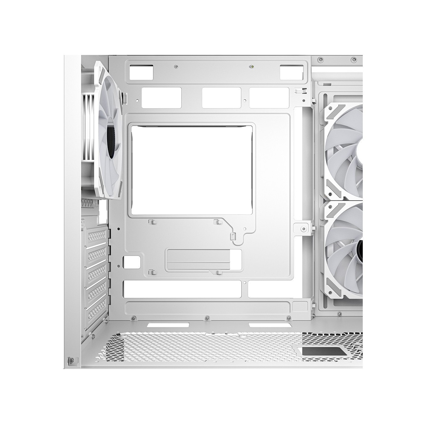 Sharkoon MK6 RGB Micro-ATX Case - MK6 RGB - White — Buy in Cyprus with Fast Delivery