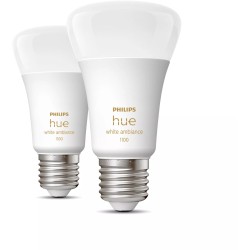 Buy Philips Hue White Ambiance E27 Doppelpack - E27, 2x800 lm, 75W equiv, 2700-6... in Cyprus, Nicosia, Limassol, Larnaka, Pafos