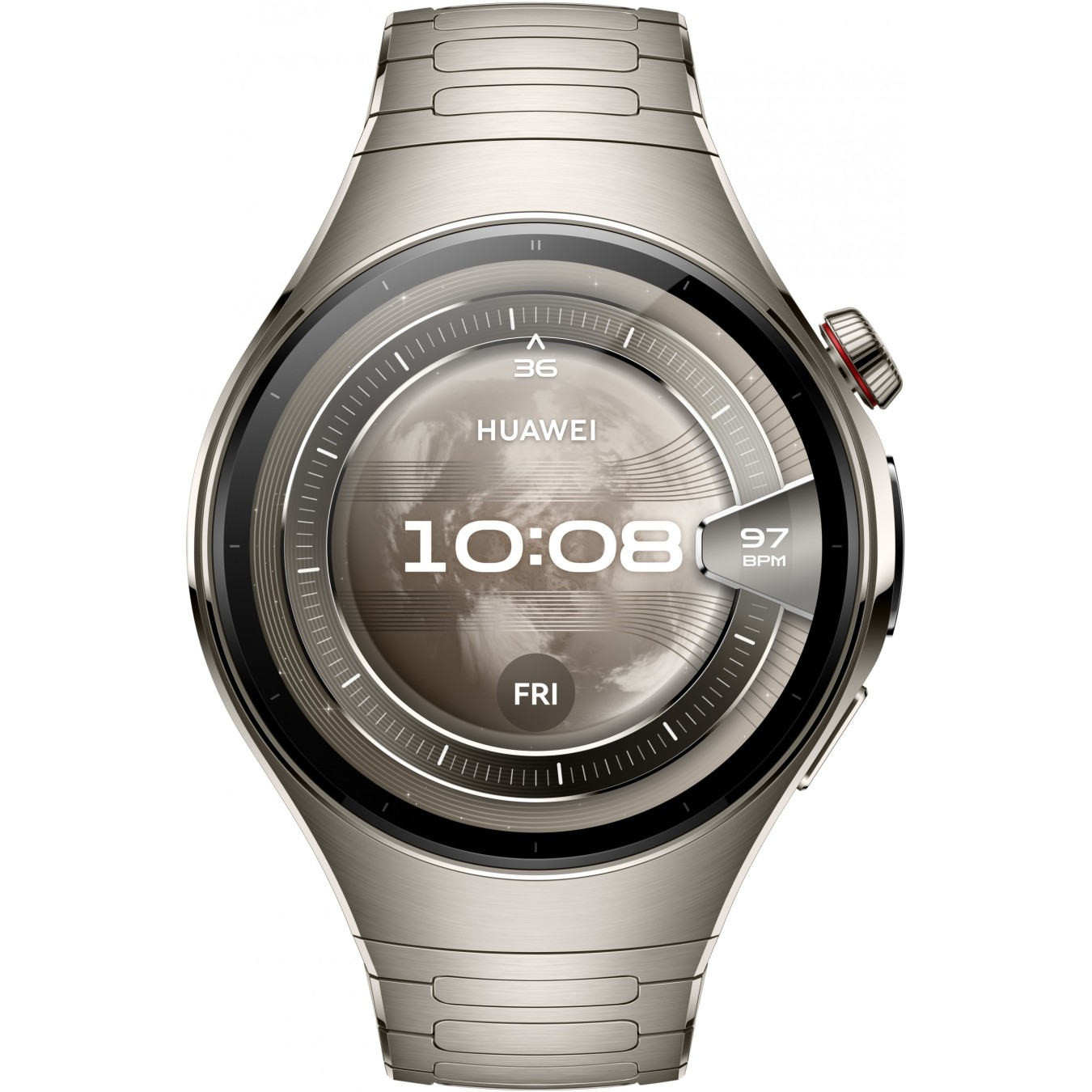 Huawei Watch 5 46mm - Rates-L29M - Titanium Strap — Buy in Cyprus with Fast Delivery
