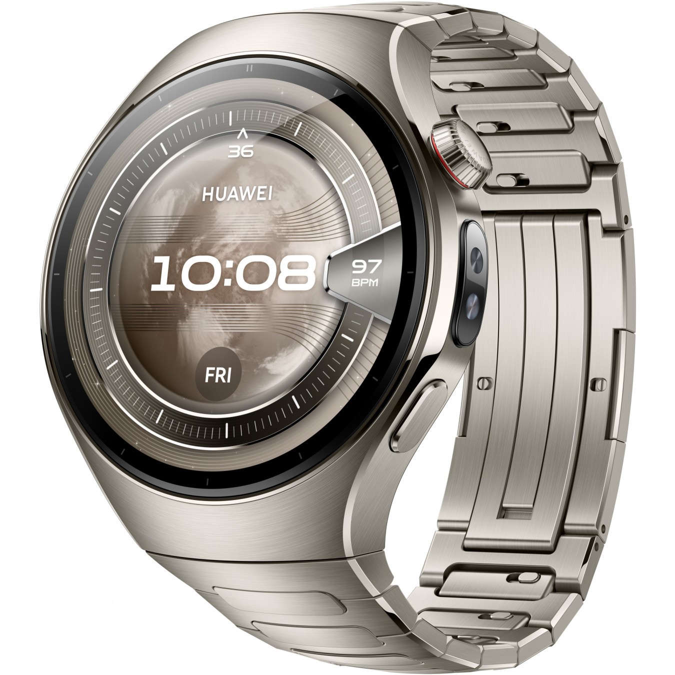 Huawei Watch 5 46mm - Rates-L29M - Titanium Strap — Buy in Cyprus with Fast Delivery