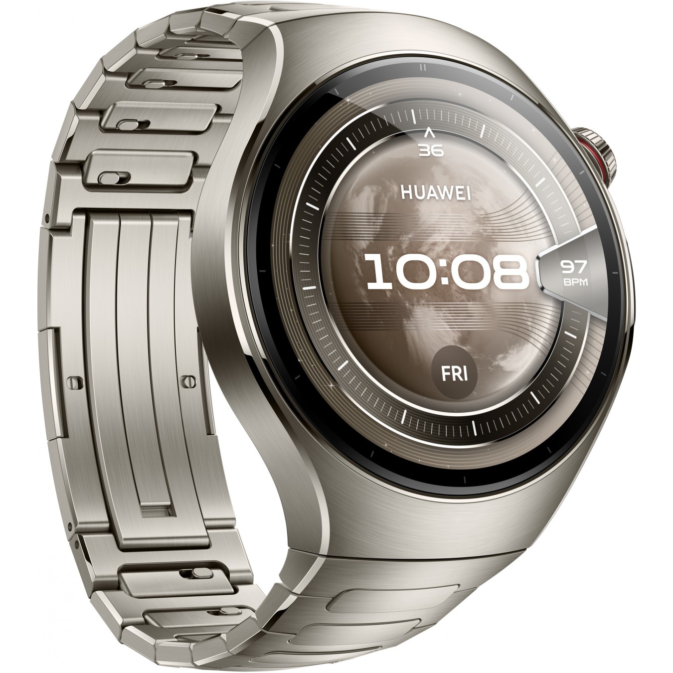 Huawei Watch 5 46mm - Rates-L29M - Titanium Strap — Buy in Cyprus with Fast Delivery
