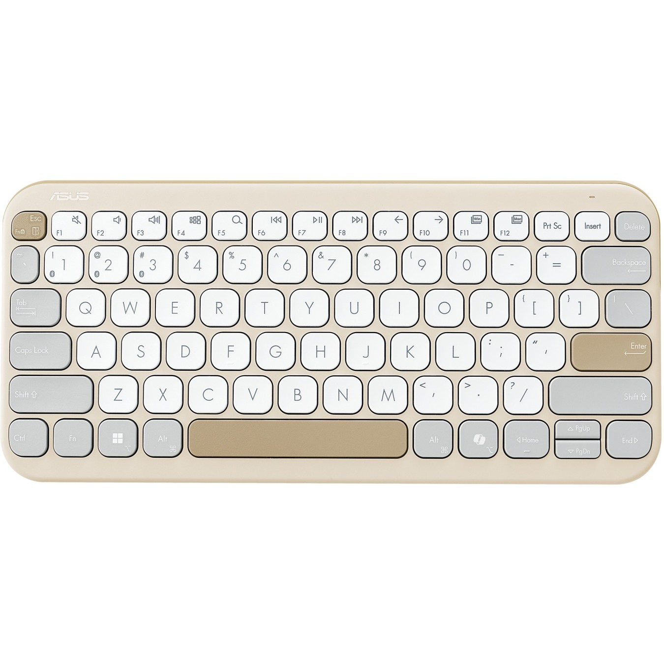 ASUS KW100 Keyboard - KW100 - Beige — Buy in Cyprus with Fast Delivery