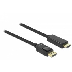 Buy DELOCK DisplayPort to HDMI Cable - 3m in Cyprus, Nicosia, Limassol, Larnaka, Pafos