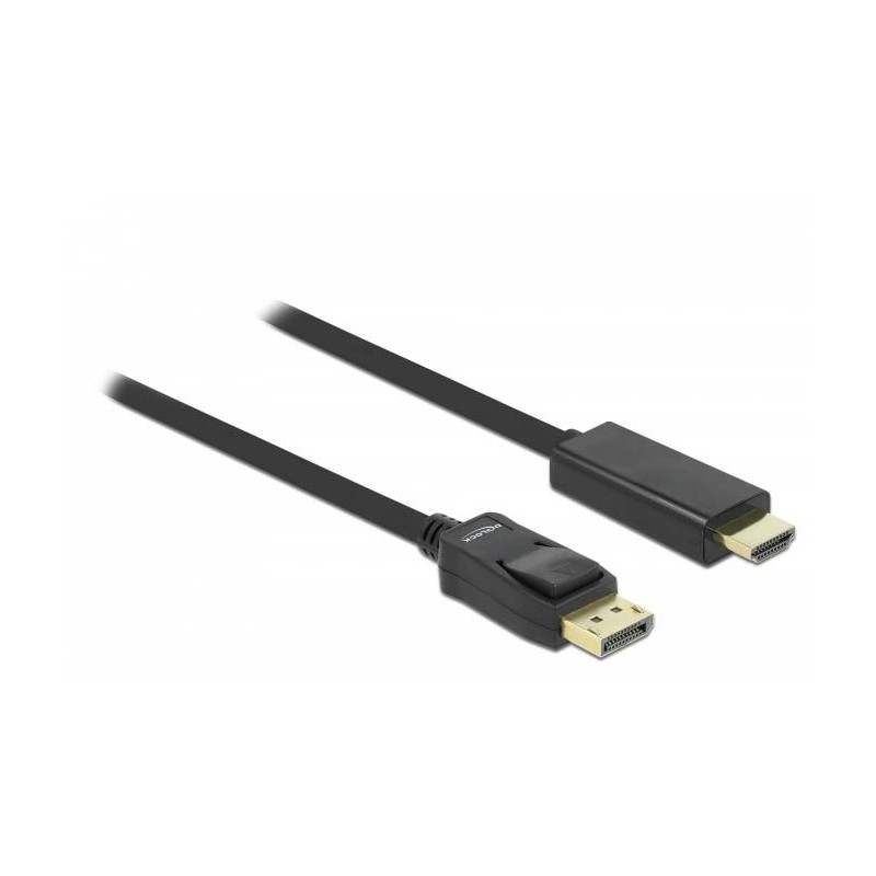 Buy DELOCK DisplayPort to HDMI Cable - 3m in Cyprus, Nicosia, Limassol, Larnaka, Pafos