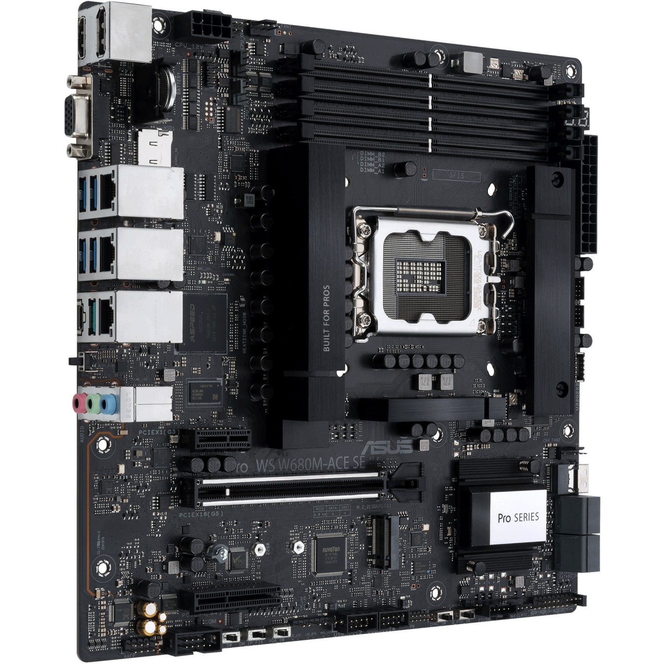 ASUS Pro WS - W680M-ACE - LGA1700 Socket, Workstation Motherboard — Buy in Cyprus with Fast Delivery